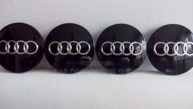 4pcs Dynamic Audi Floating Centre Caps - thumbnail 2