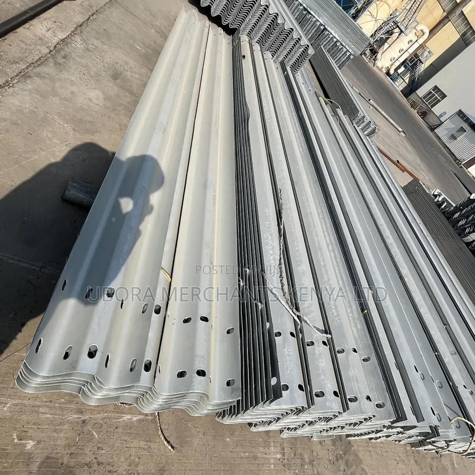 Galvanized Highway Guardrail