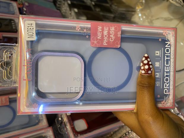 Miagon Magnetic Case for Xiaomi Redmi Note 14 Transluscent Natte - main view