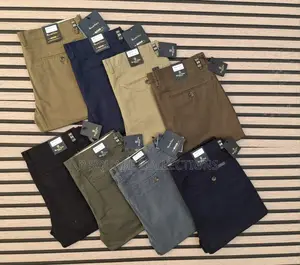 Men's Soft Khaki Trousers