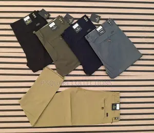 Men's Soft Khaki Trousers