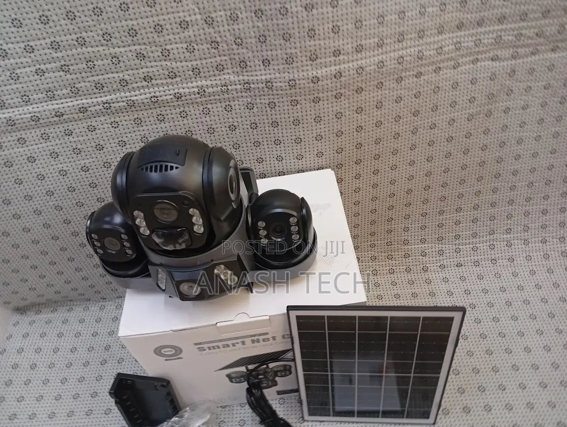 V380 Pro Solar CCTV Camera 4g Sim With 8w Solar Panel and Audio