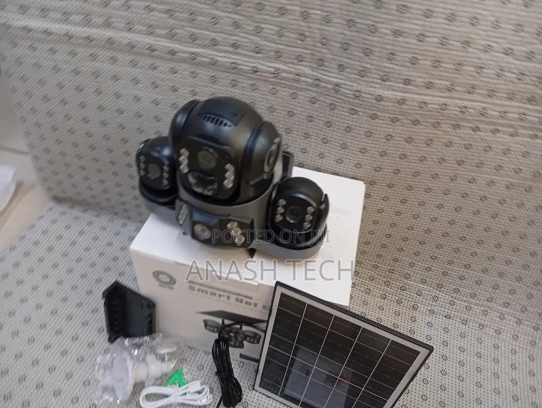 V380 Pro Solar CCTV 4g Camera With Auto Tracking and Motion Alert
