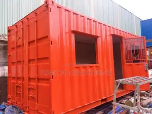 20ft Site Office Container - Ac Windows