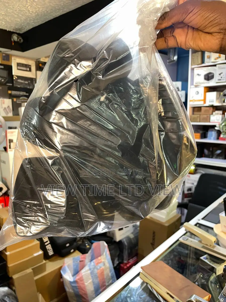 Microphone Cover Black Windshield Foam
