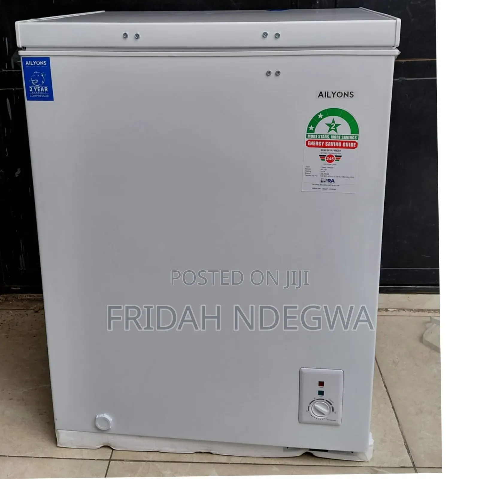 Ailyons 142litres Freezer(Af-151