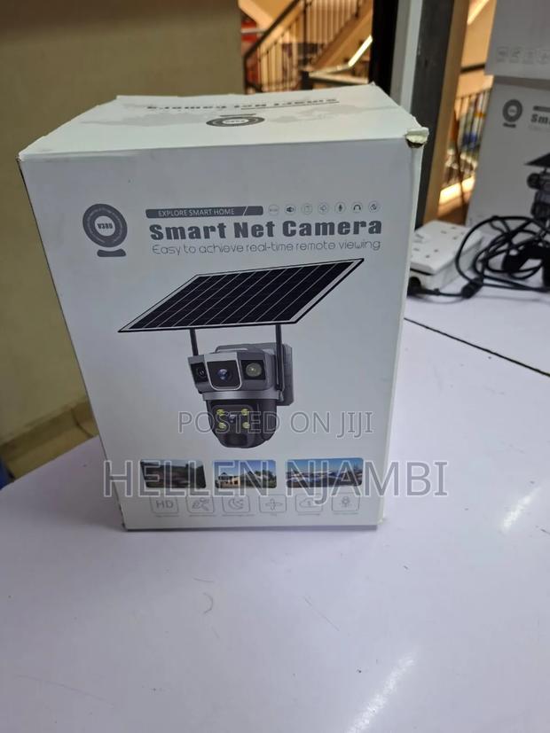 Dual Lens Solar Hd Camera