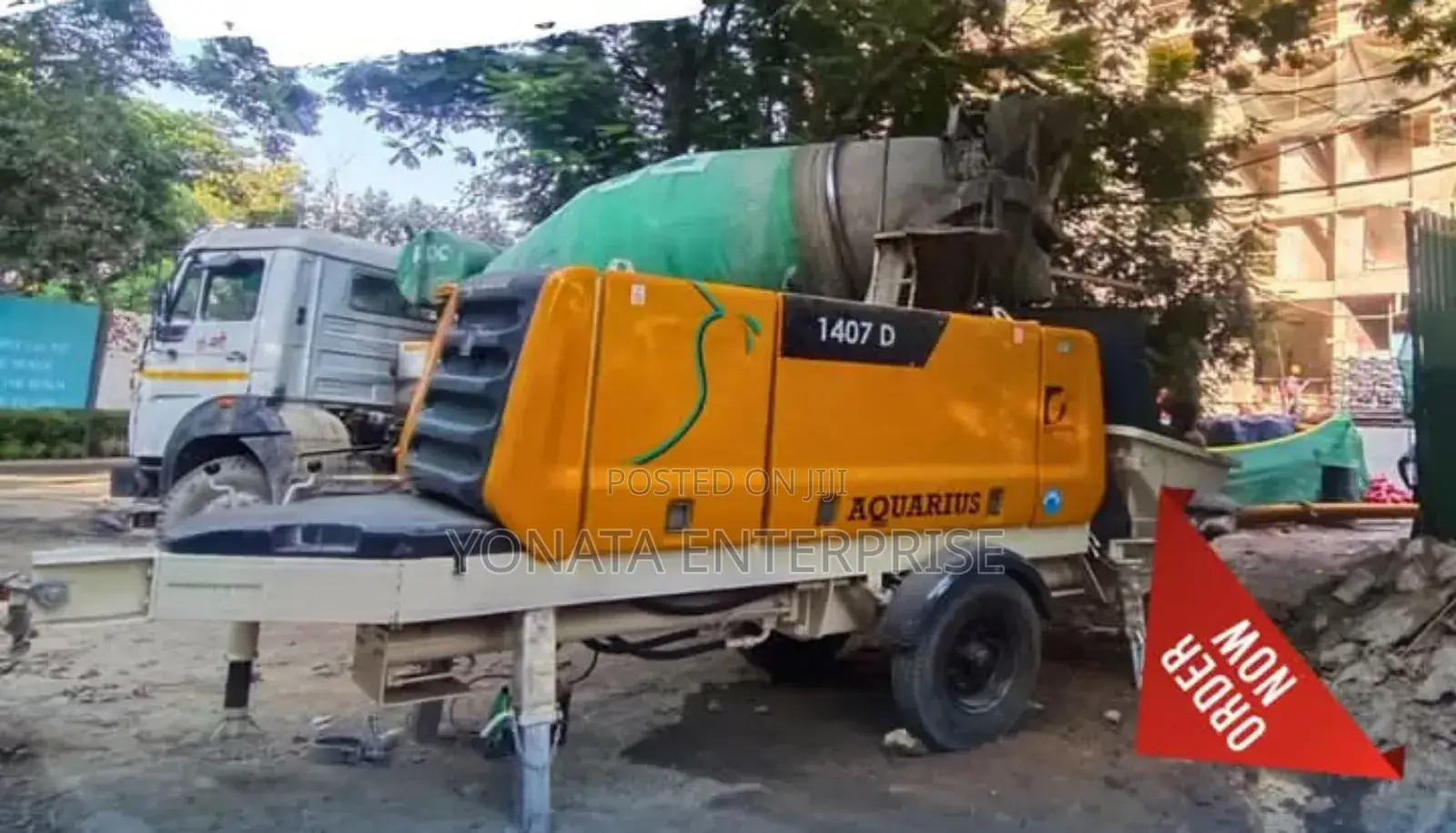 Stationary Concrete Pump 1407d (Aquarius)