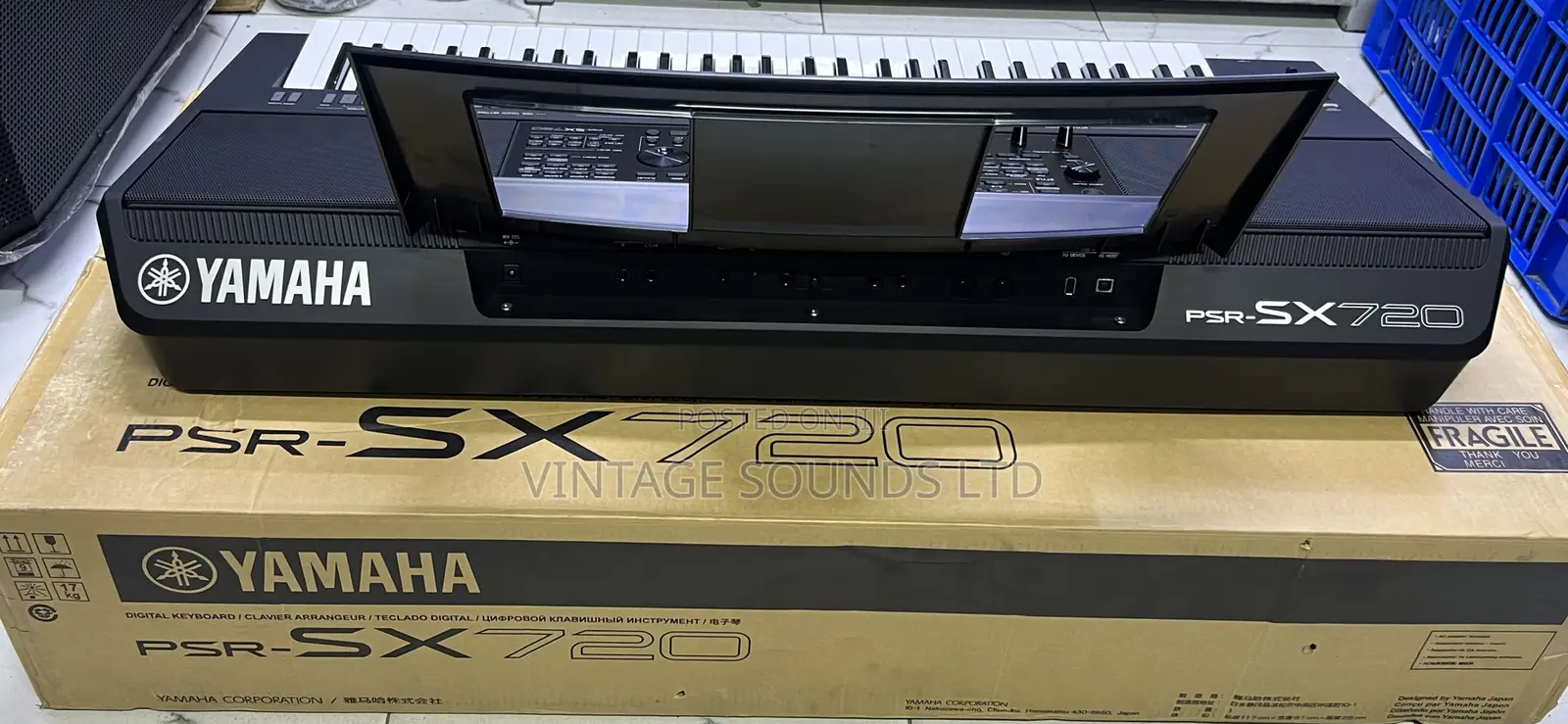 Yamaha Keyboard PRS Sx720 Series (1377 Voices )