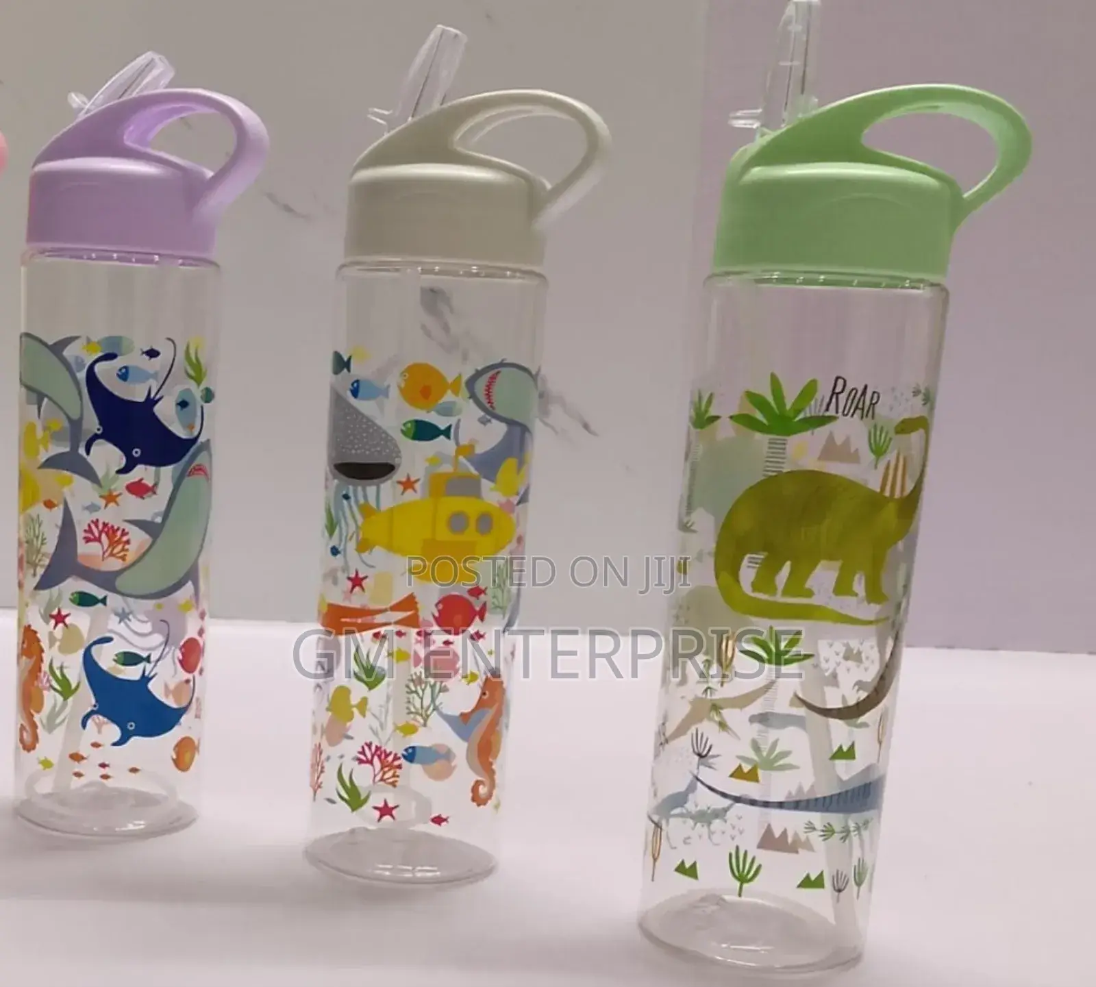 500 Ml Water Bottle With Straw