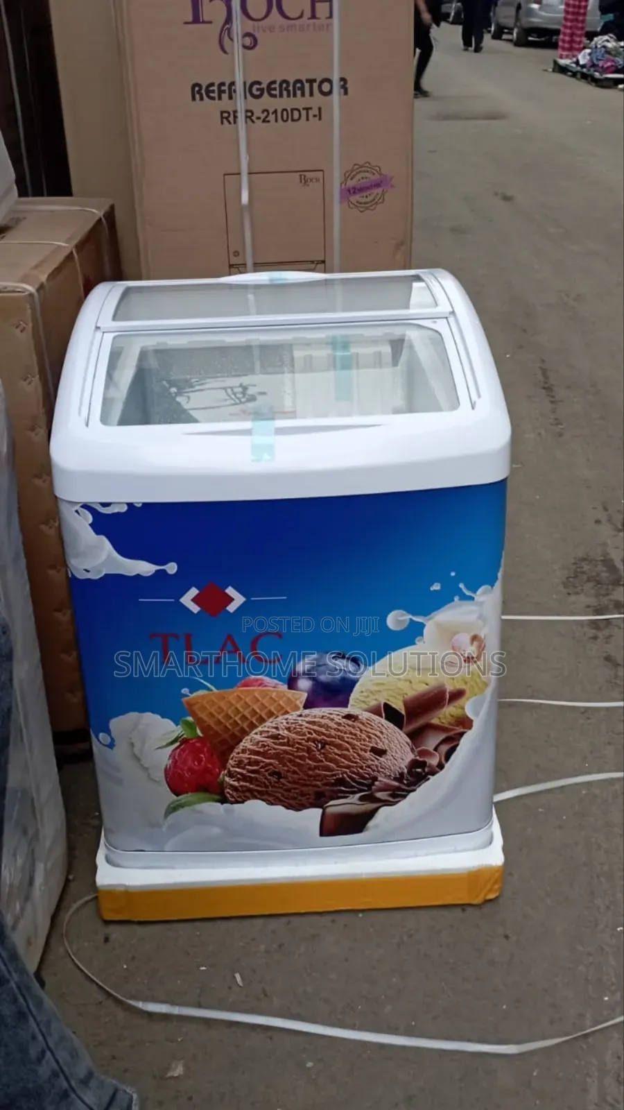 156 Litres Display Freezer Tlac