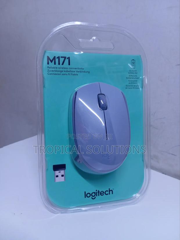 Logitech M171 Wireless Mouse Blue Grey M171 Available - thumbnail 2