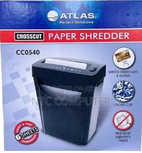 Atlas Cross Cut Shredder 6 Sheets Cc0540