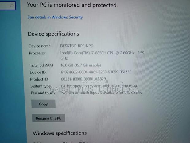 Laptop Dell Precision 5530 32GB Intel Core I7 SSD 512GB - thumbnail 5