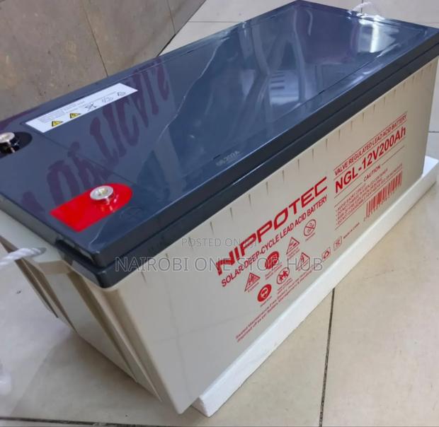Nippotec 200ah Sealed Lid Acid Battery
