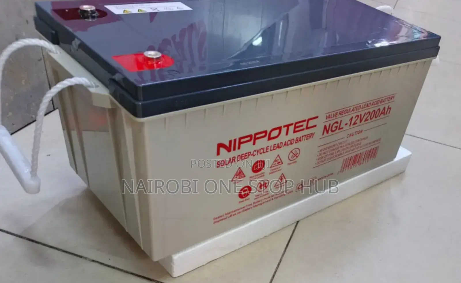 Nippotec Deep Cycle 200ah Reliable Battery