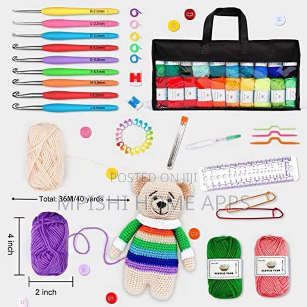 113pcs Diy Hand Knitting Tools/Complete Crochet Tools - thumbnail 2