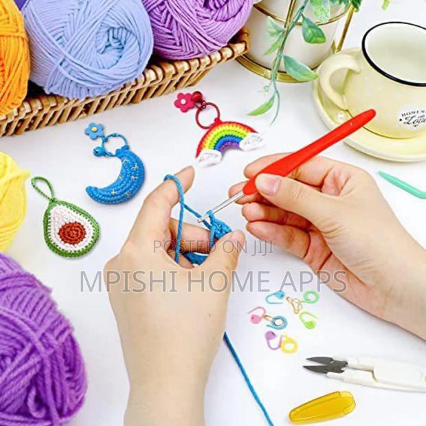 113pcs Diy Hand Knitting Tools/Complete Crochet Tools - thumbnail 4