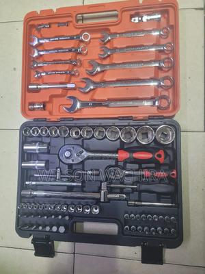 Wrench Set 1/4 1/2. Socket Set 82pc - thumbnail 2