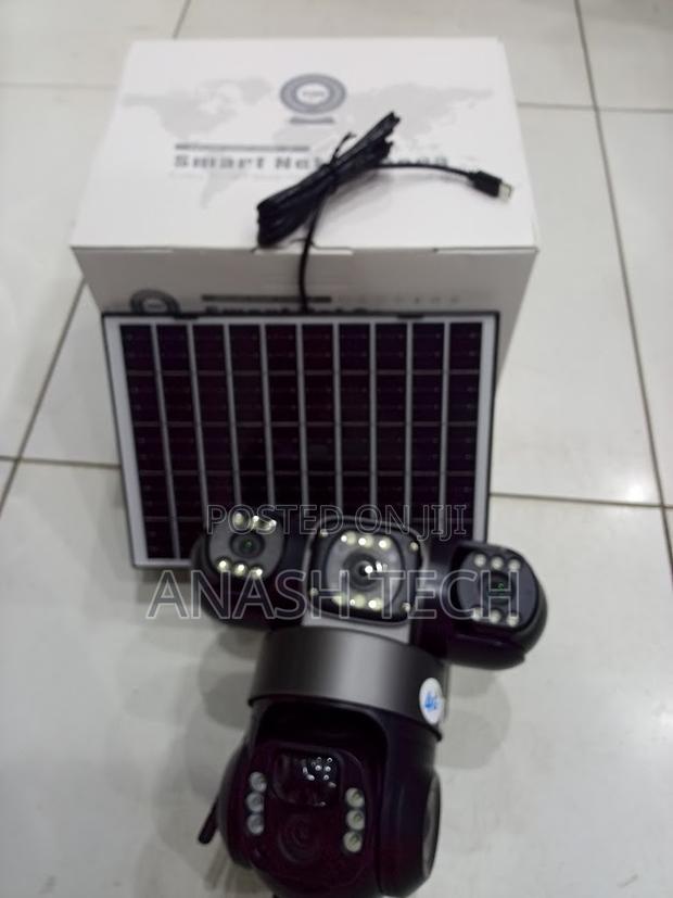 V380 4g 3 Lens PTZ Camera 3mp Hd Night Vision Motion Detect Security