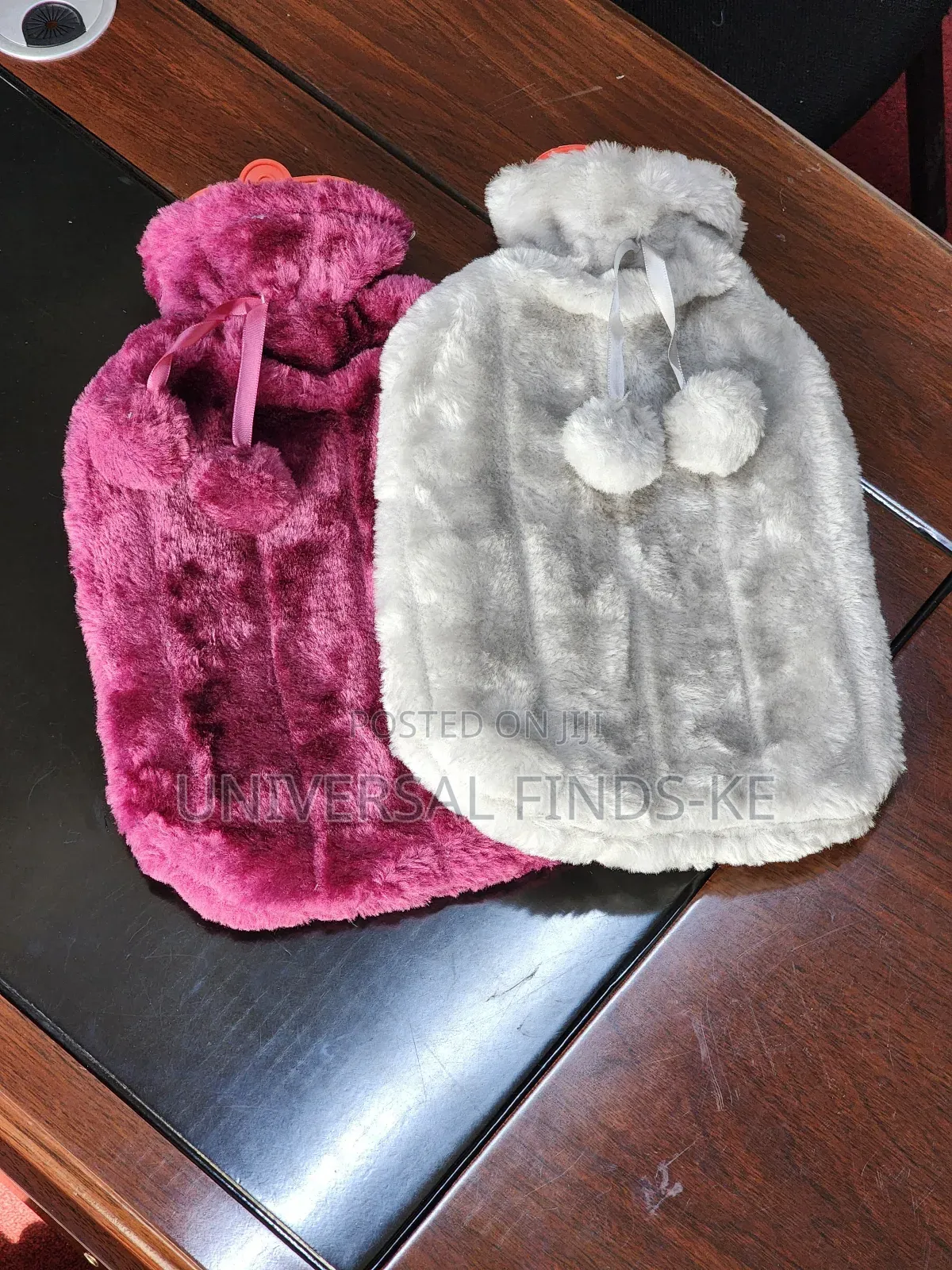Soft Plush Hot Water Bottle for Cramps and Warmth