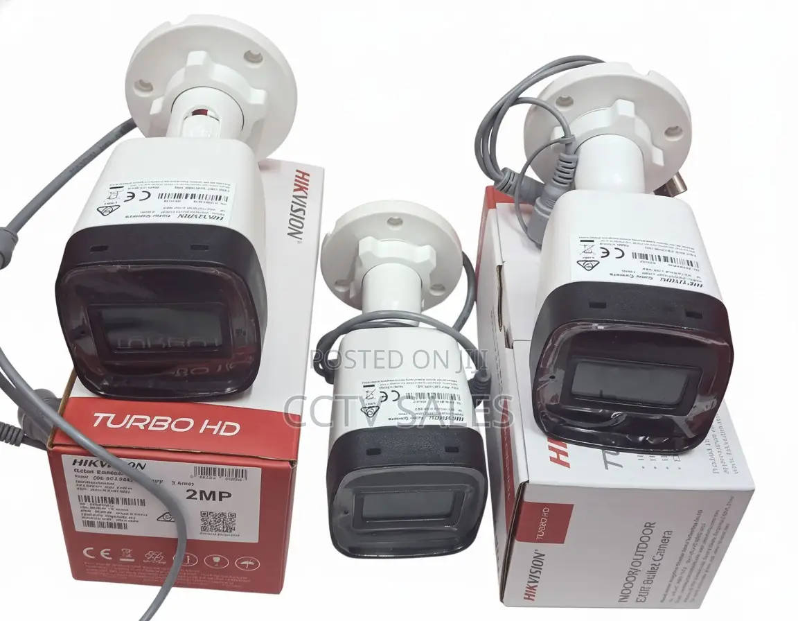 New Stocked 1080p Hik- Vision Light 2mp Ir Bullet CCTV Camera.Smart