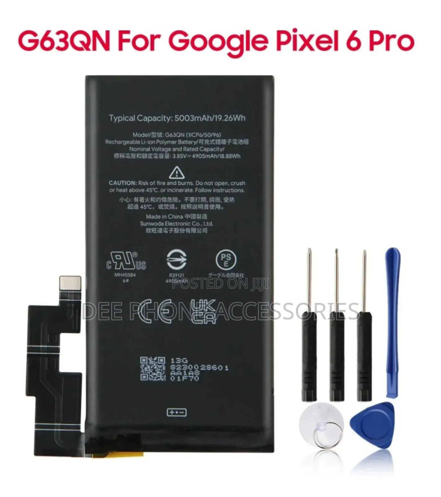 Google Pixel 6 Pro Replacement Battery