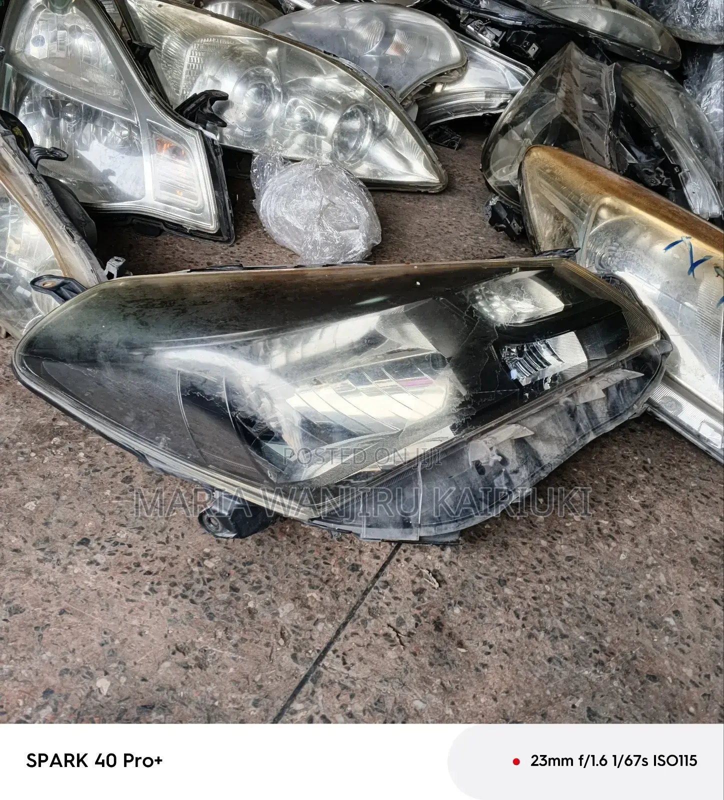 Toyota Vitz Headlight Available