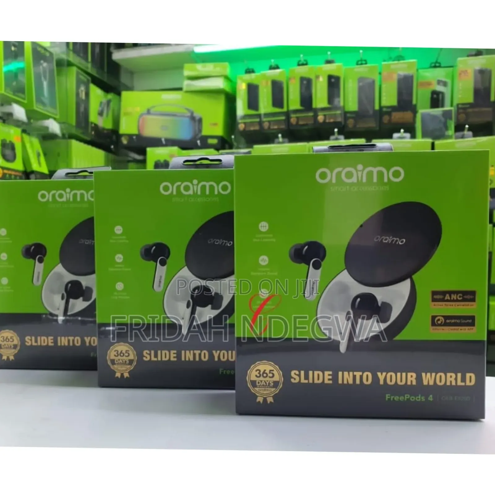 Oraimo Freepods 4 Oeb-E105d Slide Into Your World Earbuds