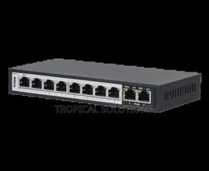 D-Link DGS-F1010p-E 250m 10-Port 1000mbps Switch With 8 Poe Ports