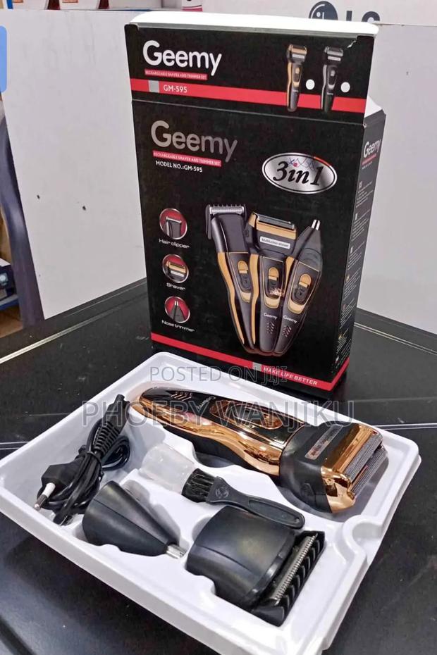 Geemy Rechargeable Shaver/Geemy 3in1 Shaving Machine