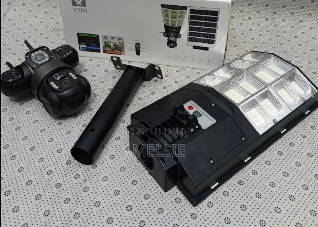 Brand Solar Streetlight V380 2 in 1 Solar Security Camera