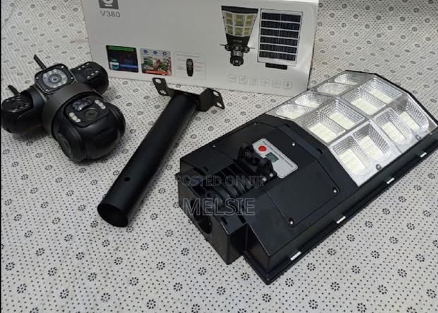 Brand Solar Streetlight V380 2 in 1 Solar Security Camera - main view