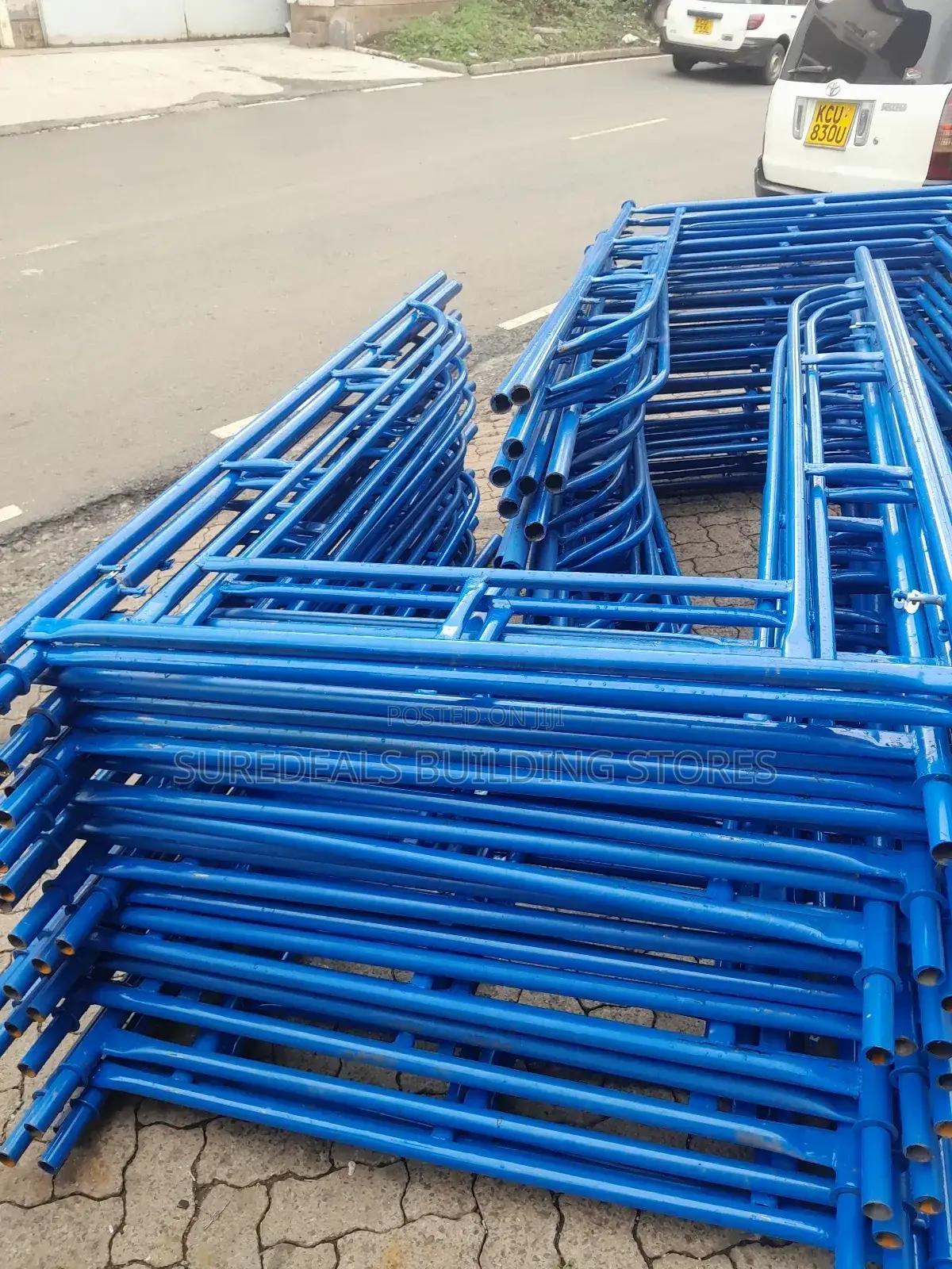 Scaffolding Ladders Metallic