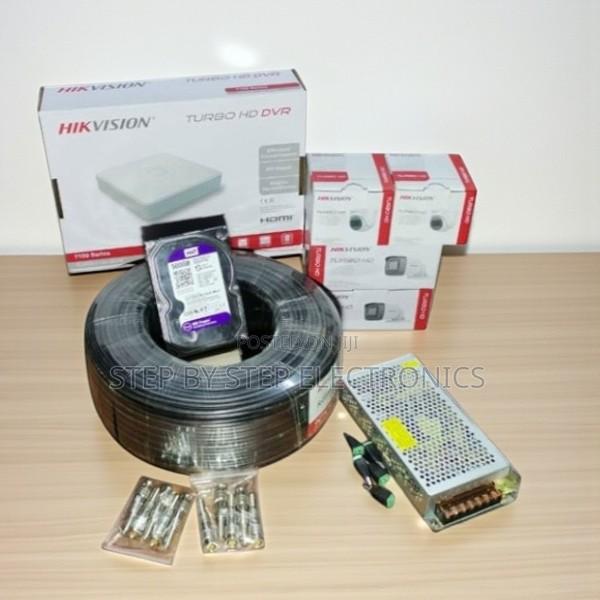 Hikvision Full Hd 1080p CCTV Kit 4 Cameras With Night Vision Activated