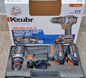 Kzubr Brushless 2 Speed Impact Drill 21v/Cordless Drill