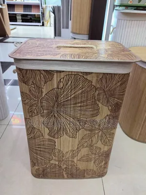Laundrry Basket Bambo Basket/ Foldable