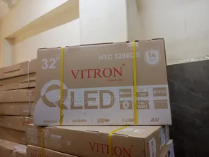 Vitron 32′′ 3288qfs Qled Smart Android Flameless Tv New 2025 