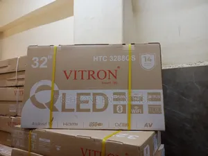 Vitron 32′′ 3288qfs Qled Smart Android Flameless Tv New 2025