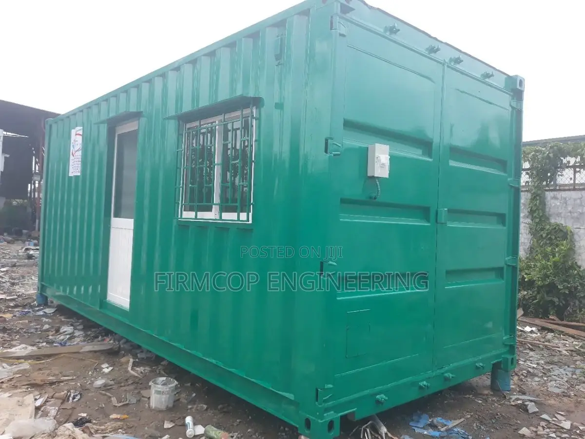 20ft Portable Site Office - Ac Windows