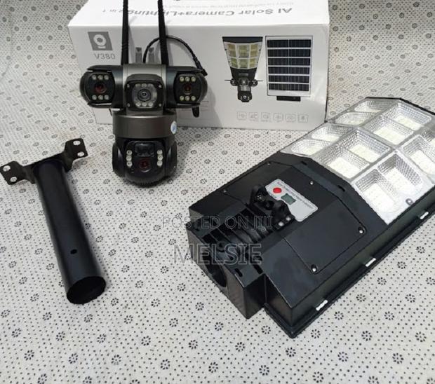 Smart Solar Camera Ai Solar Camera + Lighting 2 in 1 V380pro App - main view