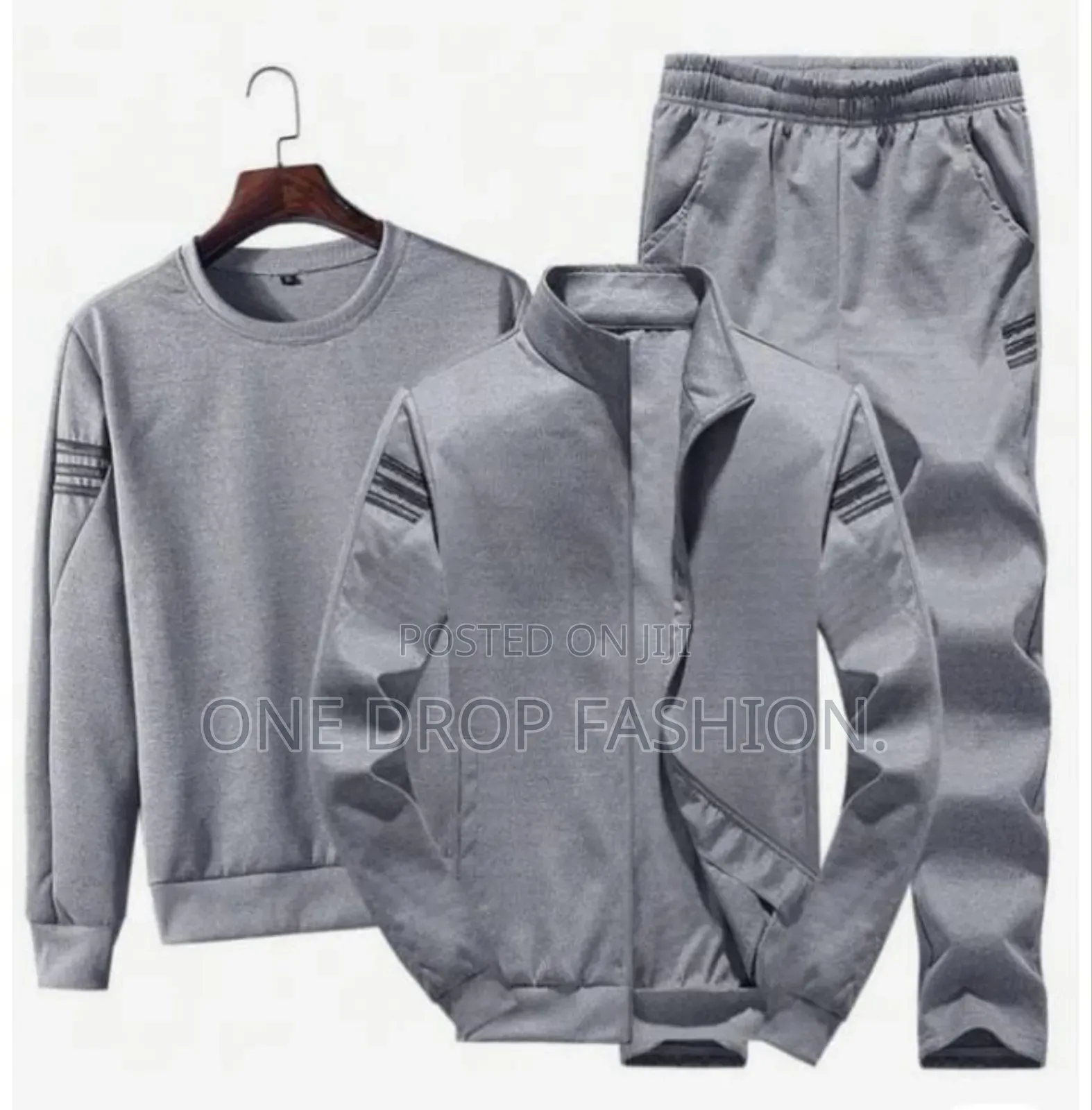 3 in 1 Tracksuit Set Sizes M-3xl