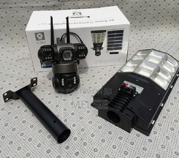 1080p Ai Solar Camera + Lighting 2 in 1 V380