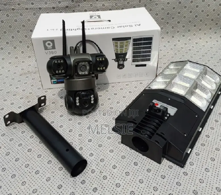 1080p Ai Solar Camera + Lighting 2 in 1 V380