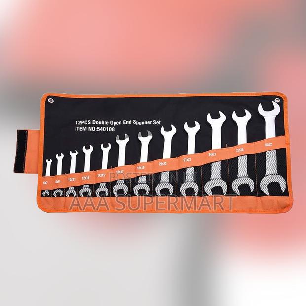 540108 Double Open Spanner Set 12pc - main view