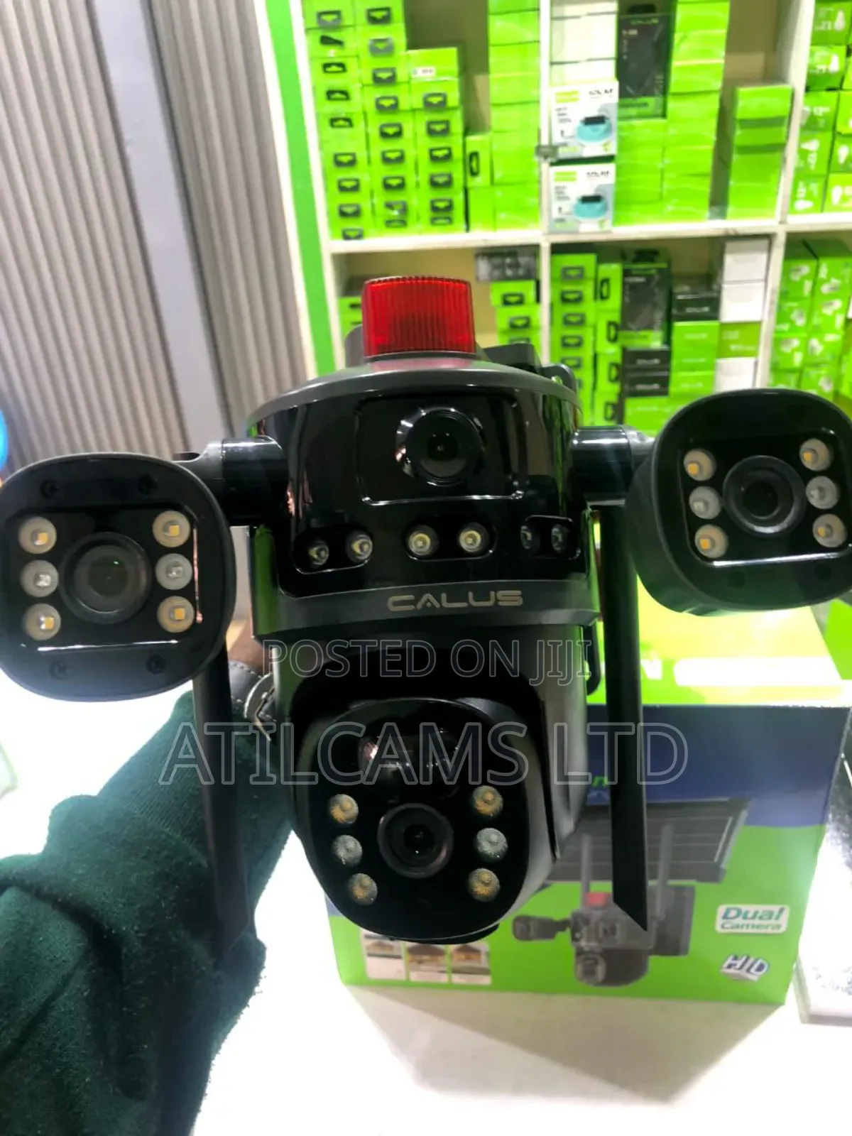 4g Double Lens Solar Camera