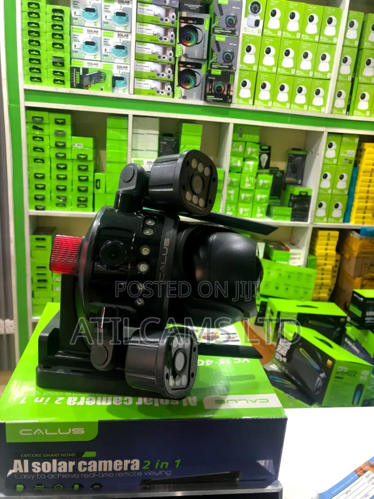 4g Double Lens Solar Camera