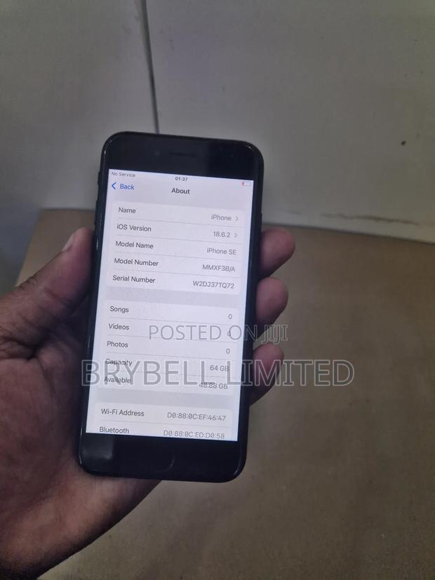 Apple iPhone SE (2022) 64 GB Black - thumbnail 7