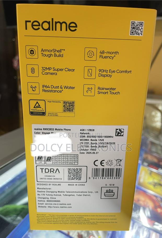 New Realme Note 60 128 GB Blue - thumbnail 3