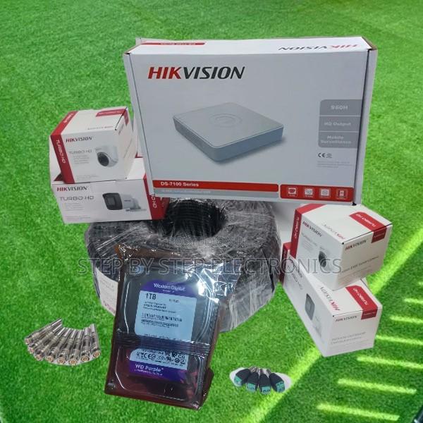 Hikvision 1080p 2mp CCTV Security System 4 Cameras DVR + 1tb Harddisk